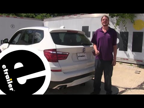 etrailer | Curt Trailer Hitch Installation - 2016 BMW X3