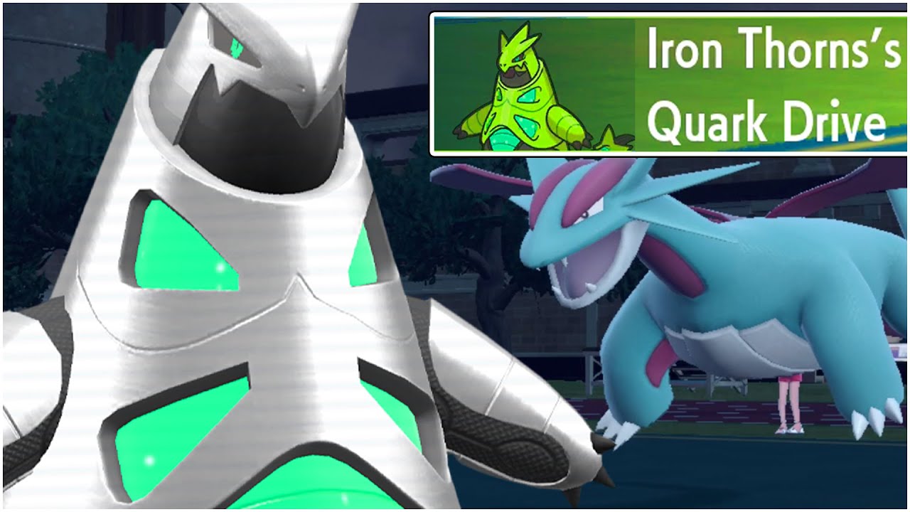 EPIC IRON THORNS SWEEP★ Shiny Iron Thorns Moveset Pokemon Scarlet and