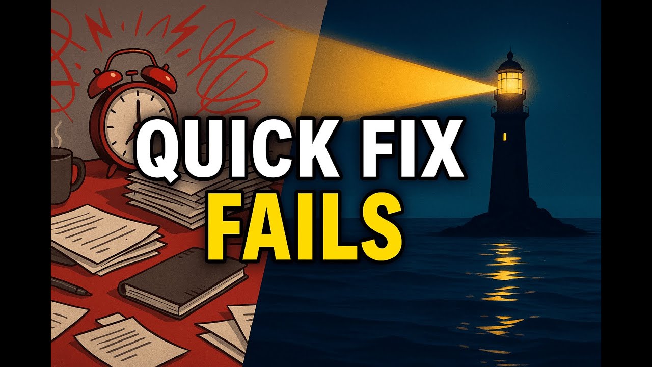 Why Quick Fixes Fail | The 7 Habits of Highly Effective People by ...
