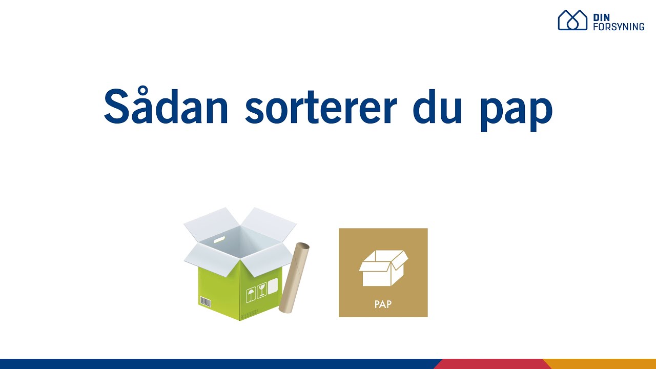 Sort Rind Pape Sådan sorterer du pap ♻ - YouTube