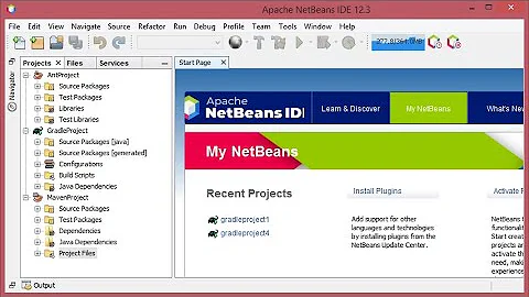 Add JAR files to Netbeans 12.3 using Maven, Ant and Gradle