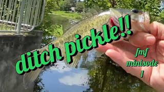 DITCH FISHING w/ the LEWS MACH LITE!!