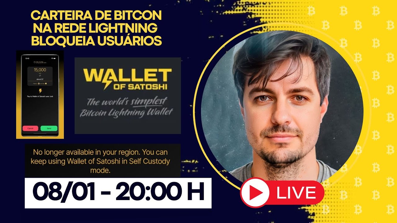 Carteira de BITCOIN na rede LIGHTNING bloqueia usuários - #100