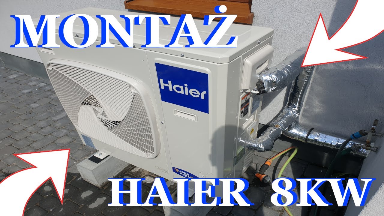 POMPA CIEPŁA DLA DOMU JEDNORODZINNEGO HAIER 8KW