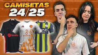 REACCIONAMOS a las CAMISETAS FILTRADAS de la PRÓXIMA TEMPORADA 24/25  PARTE 2