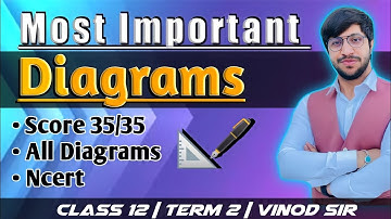 Most Important Diagram of Physics Class 12 Term 2 Physics | Complete Physics In One Shot I Vinod sir