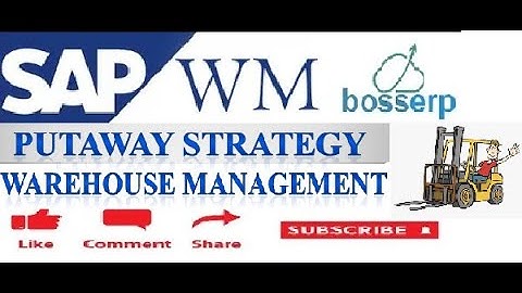 #6 PUTAWAY STRATEGY IN SAP WM (LEARN & EDUCATE)