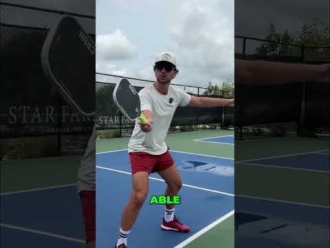 The CORRECT ready position! #pickleball #pickleballtips