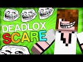 SCARING DEADLOX, HIS CAT AND FACECAM - Minecraft Trolling Youtubers with Minecraft Mods (Scare)