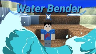 Water Bending in Minecraft (Bedrock Commands) no mod