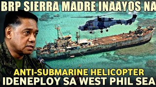 BRP Sierra Madre na nasa Ayungin Shoal inaayos na at pinapatibay na ng AFP