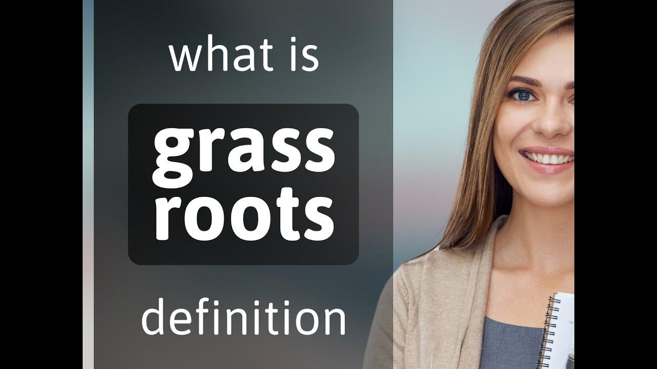 Grass roots • GRASS ROOTS definition YouTube
