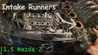 1.5 Mazda 2 Intake Manifold Removal / Gasket Replacement / Runners Check