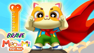 Mèo con dũng cảm | We are brave kid | Nhạc thiếu nhi | MeowMi Gia đình những chú mèo