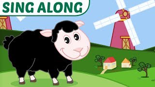 BAA BAA BLACK SHEEP Nursery Rhymes with Lyrics | Learn the Song and Sing Along!
