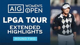 LPGA Highlights: 2026 AIG Women's Open, Round 2 | Golf Channel