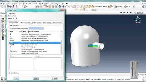 Simulation crack propagation in the pressure vessel by using XFEM method in Abaqus