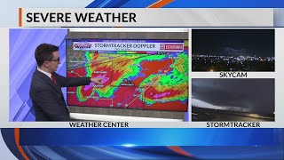 WCIA 3 Tornado Warning Coverage 2/19/26 6p-7p
