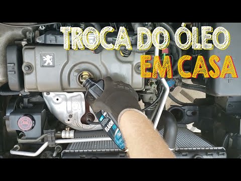 Vídeo: Como Trocar O óleo Do Motor No Peugeot