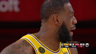 Los Angeles Lakers vs Houston Rockets - GAME 4 - 1st Half | NBA Playoffs