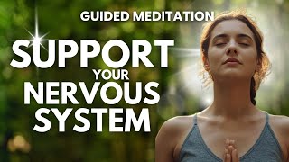 Feel Safe & Grounded: Reset Your Nervous System-10 Minute Guided Meditation 