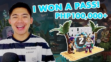 I WON A SEASON 2 ALPHA PASS (PHP100,000+) | THE SANDBOX | WE DUET