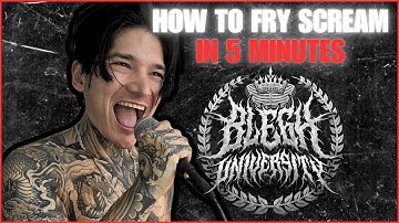 VOCAL COACH EXPLAINS: HOW TO FRY SCREAM IN 3 *EASY* STEPS