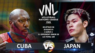 Kuba vs Japonia | Męska VNL 2024