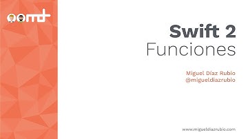 Swift 2 - Funciones