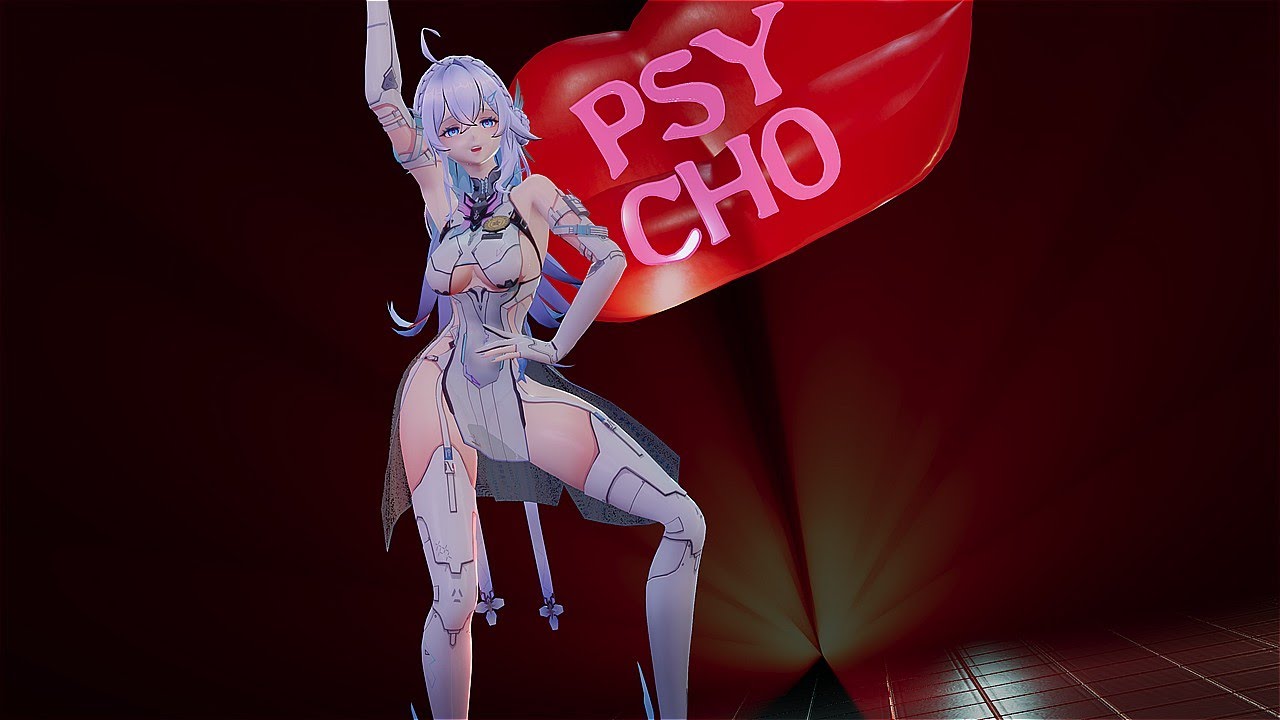 【MMD】 BABYMONSTER - PSYCHO (Full Motion DL)