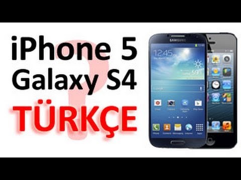 Video: IPhone 5 Ve Samsung Galaxy S4 Nasıl Farklı?