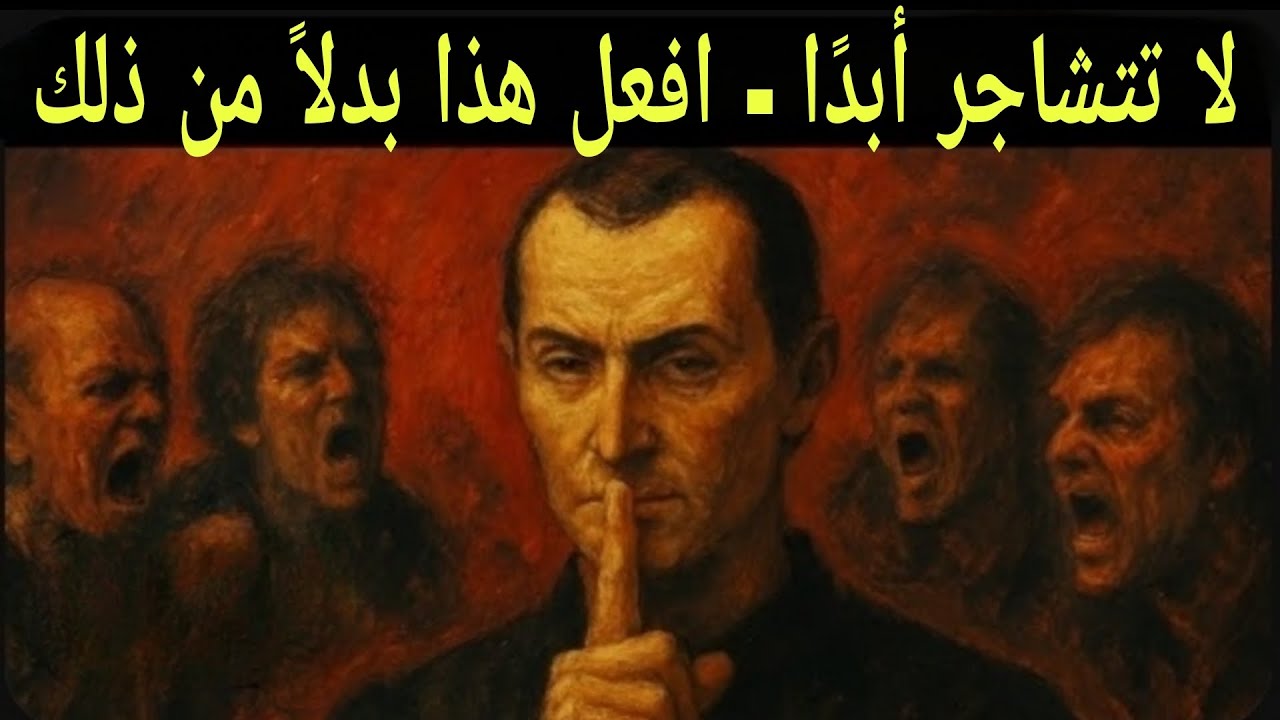 انتصر في أي مواجهة دون قتال - 5 قواعد مكيافيلية قاسية للتغلب على أي شخص