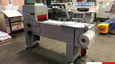 wraps lst 50 super   heat shrink wrapping machine with heat tunnel   Gab Supplies Ltd   2008