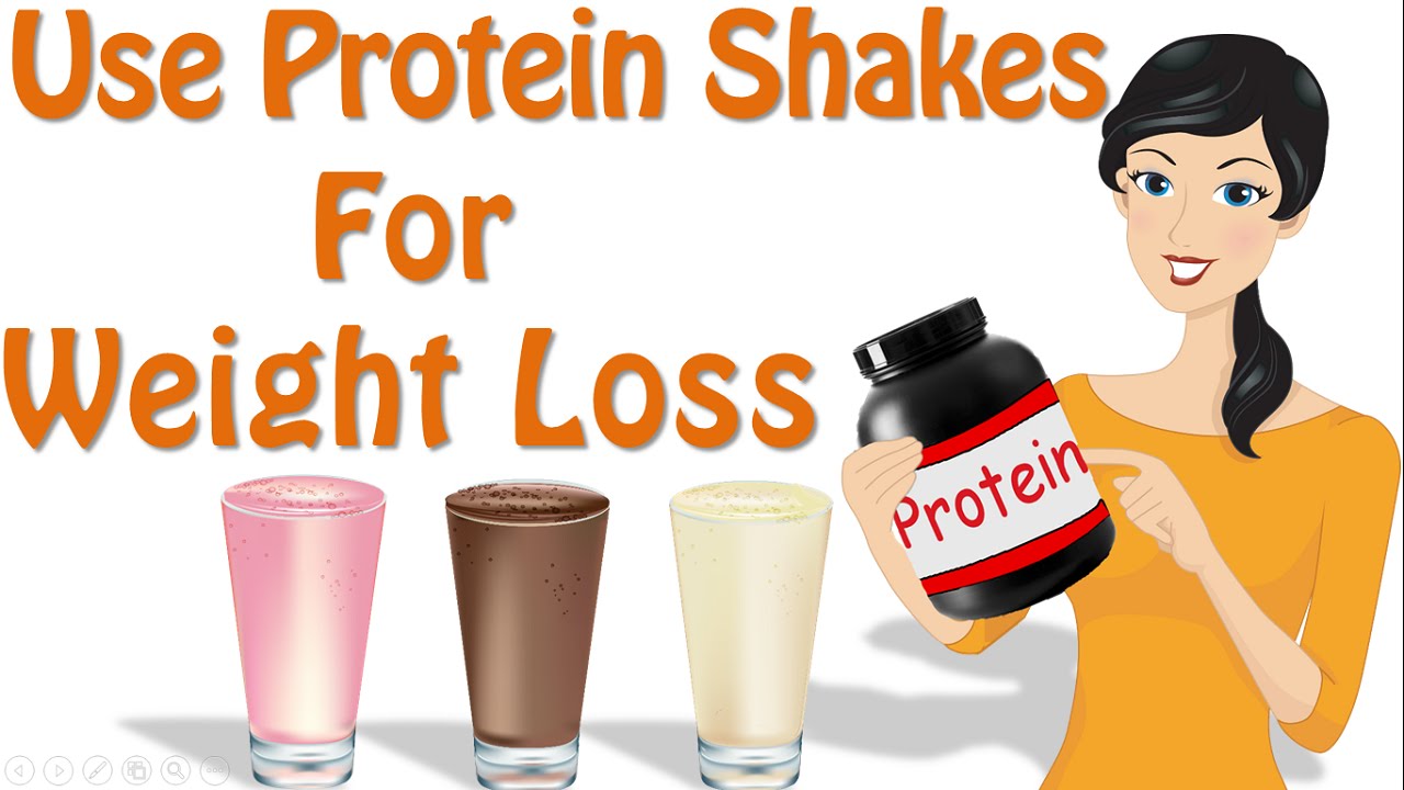 is drinking protein shakes good for weight loss
