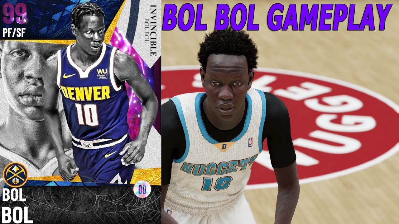 THIS CARD SHOULD NOT BE ALLOWED! INVINCIBLE DARK MATTER BOL BOL GAMEPLAY! NBA 2K21 MYTEAM