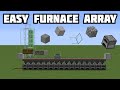 How to Make a Furnace Array (INFINITE FUEL!) Minecraft 1.15-1.16!