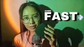 ASMR | เร็วแรงหลับเกาจนขี้หูเต้นระบำบ๊ำบำ🦻💨 FAST & AGGRESSIVE MIC SCRATCHING