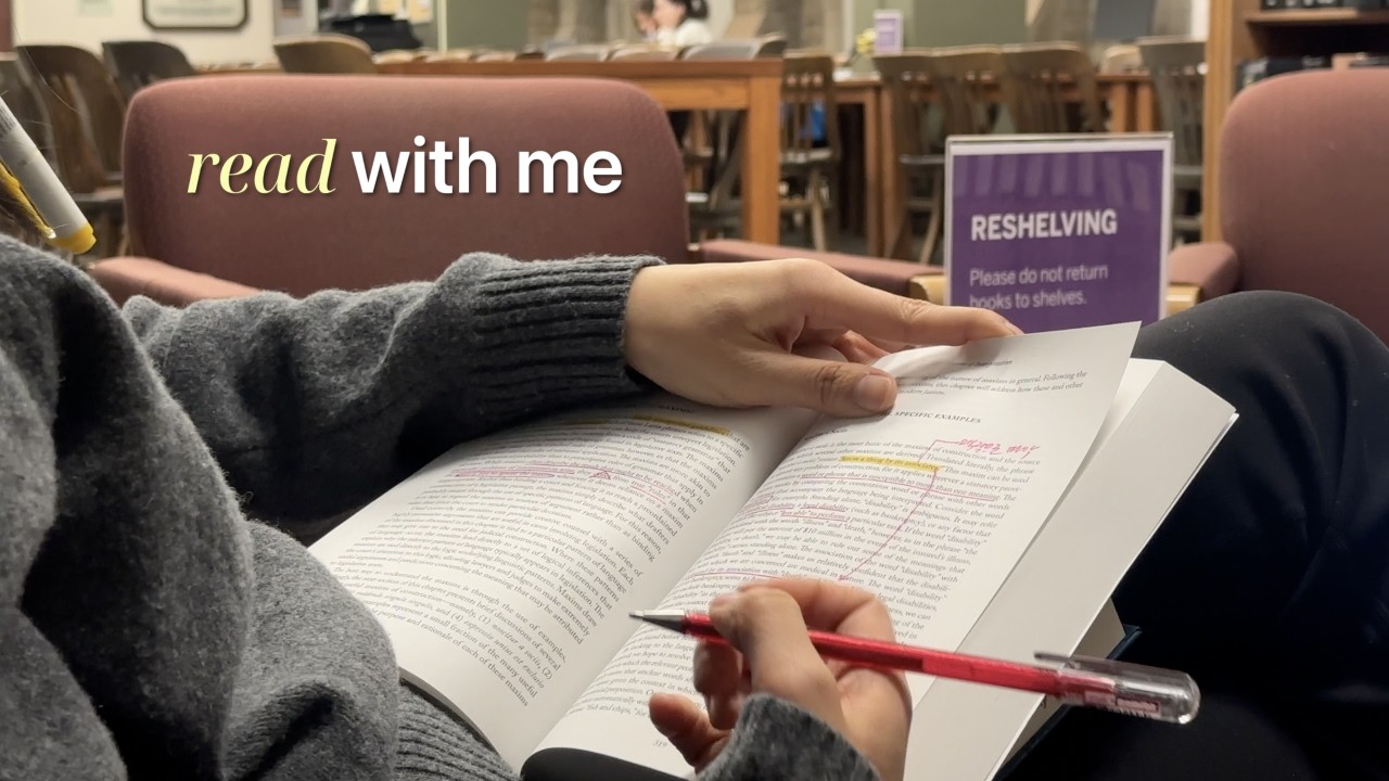 전공책에 필기 대신 해주는 스터디윗미 📖 | 로스쿨생 도서관 스터디윗미 ⚖️