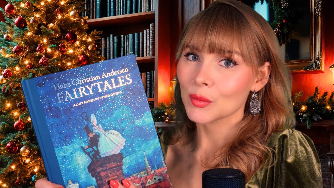 🎄ASMR Christmas Fairytale | The Fir Tree Soft Spoken & Crackling Fireplace | Hans Christian Andersen