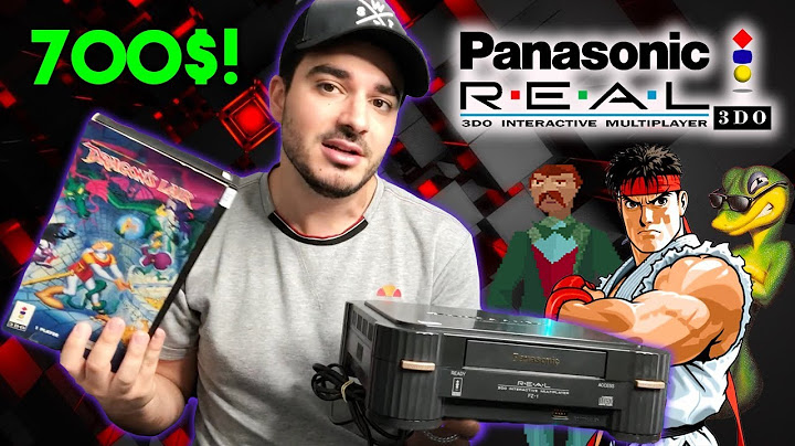 LA 3DO: PREMIÈRE VRAIE CONSOLE DE JEUX 3D! (qui valait 700$)