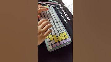 Logitech Pop Keys: Keyboard ASMR #shorts