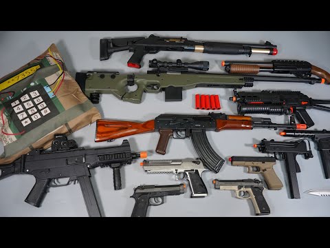 Counter-Strike 2 - CS2 Terrorist Weapon Toy Guns - AK47 AWP Glock18c - Realistic Toy Gun Collection