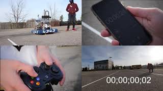 MaxTech 4343 - Sprint Challenge @ 4.33 seconds #rechargeyourbot