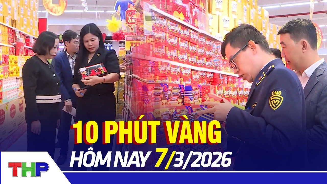 TIN 10 PHÚT VÀNG 6/3: Doanh thu dịch vụ tháng 2 năm 2026 ước đạt 33.840 tỷ đồng