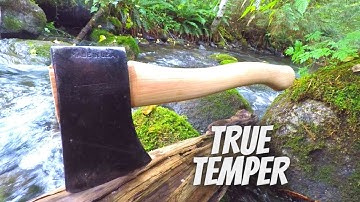 Vintage Axe Restoration: True Temper Flint Edge.