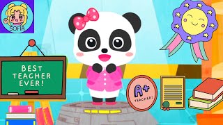 🔥NUEVO JUEGO del Panda Bebé🔥 | Explora el mundo de los Bombero, Profesor, Azafata screenshot 5