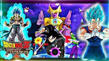 DBZ Ttt mod | All New Characters & Attacks & Menu | BT4 Texture [DOWNLOAD]