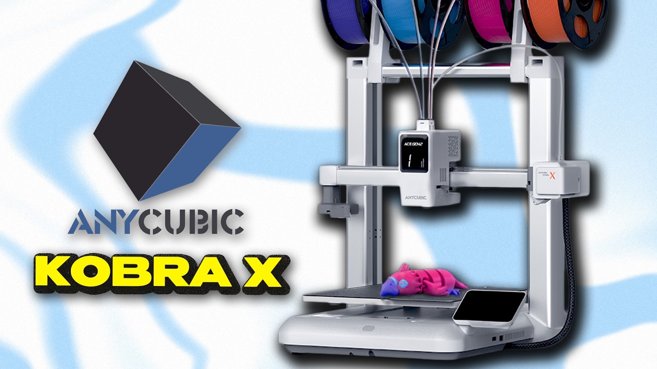This is the NEW STANDARD - Anycubic Kobra X - YouTube