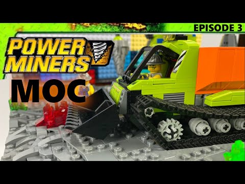 Budujemy pierwsze pojazdy / Power Miners MOC Episode 3