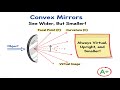 Physics Lab (Convex mirror) #physics